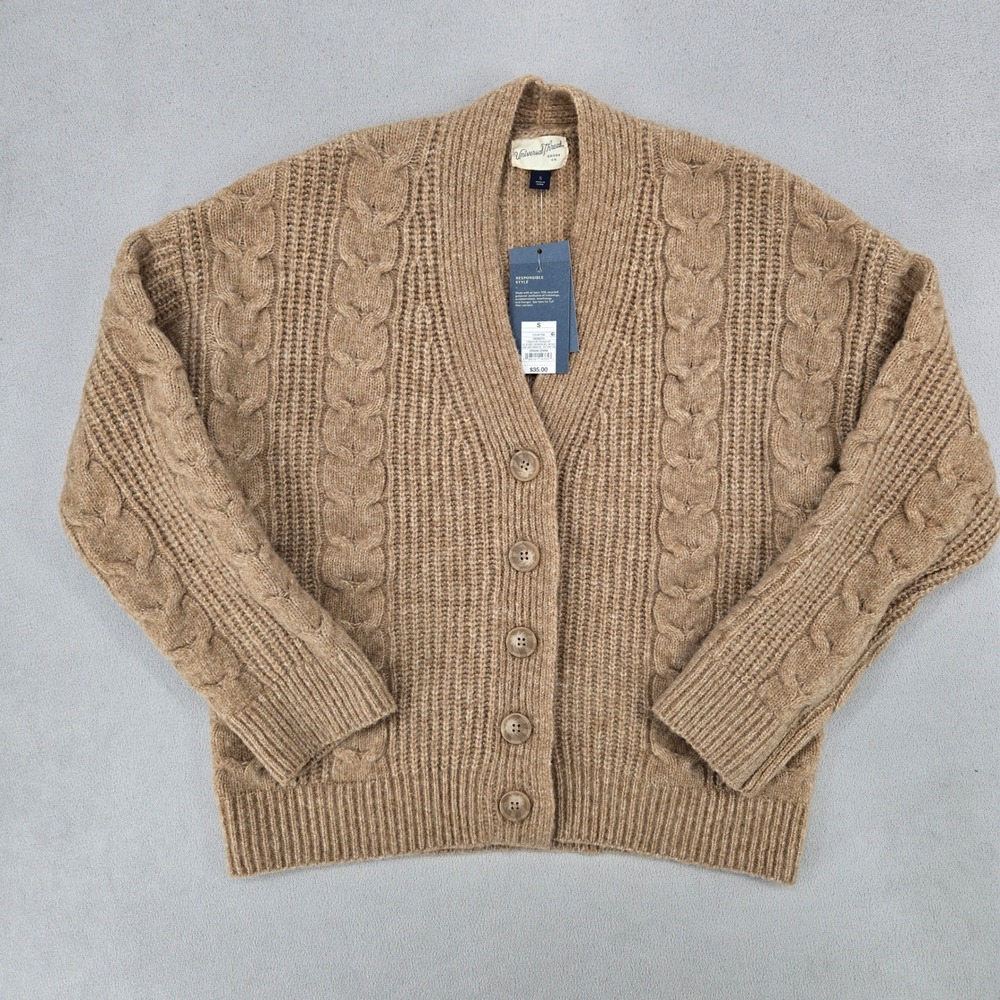 Universal Thread NEW SMALL Cable Knit Cardigan Wo… - image 2